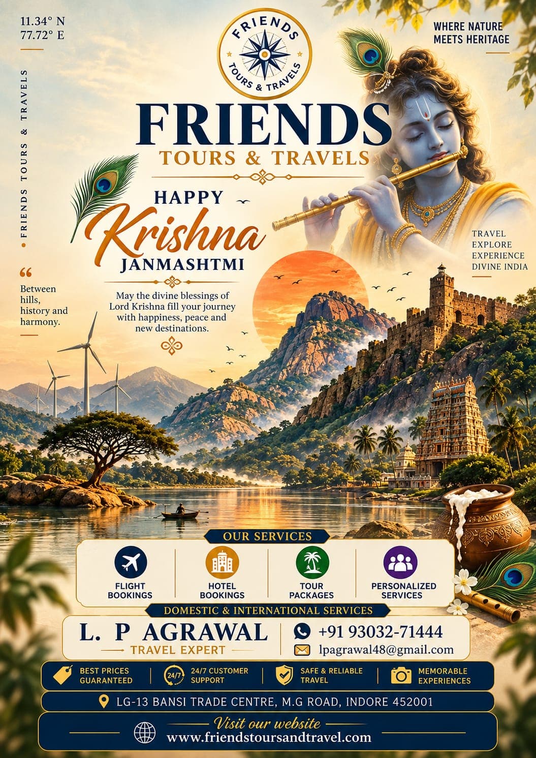 Janmashtami Divine Celebrations Tour